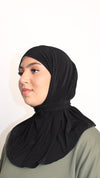 Hijab enfilable à pression